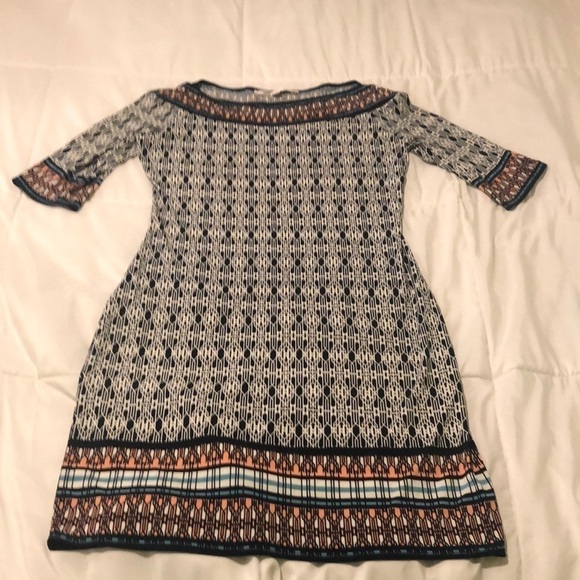 Max Studio printed dress with detailed design - Picture 1 of 8